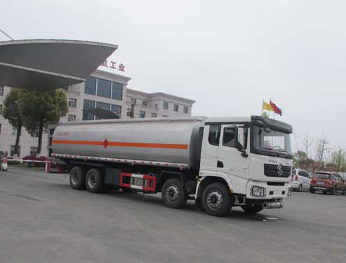 陜汽德龍前四后八油罐車價格