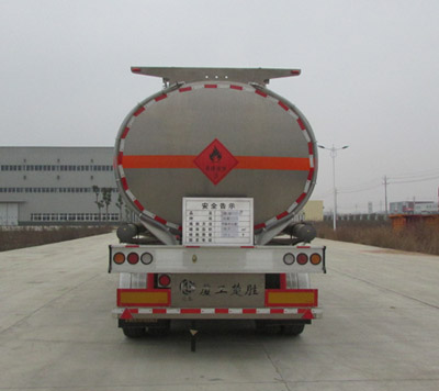 三橋鋁合金半掛油罐車