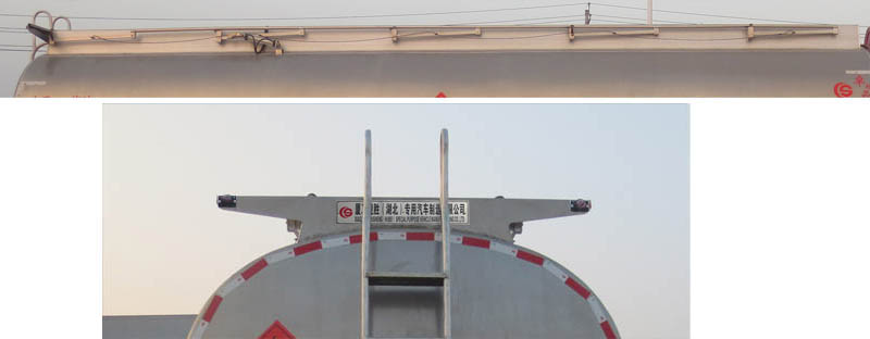 20噸東風(fēng)天龍后雙橋鋁合金油罐車(chē)