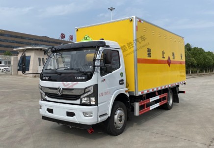 國(guó)六東風(fēng)凱普特5.15米二類易燃?xì)怏w廂式運(yùn)輸車_湖北楚勝汽車