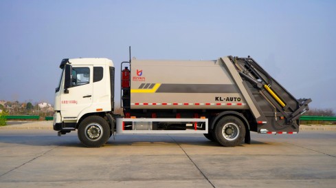 15方重汽V5-X壓縮垃圾車_凱力風(fēng)牌KLF5182ZYSZ6型壓縮式垃圾車