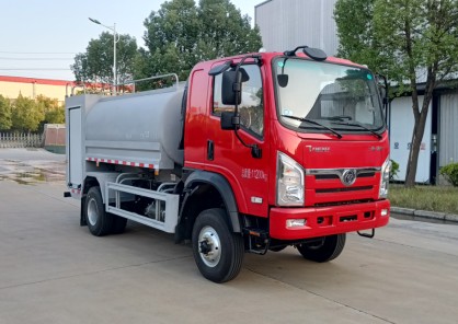 三環(huán)四驅(qū)單排5.33噸消防灑水車_楚勝牌CSC5111GSSSTQ6型灑水車